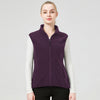 Women's Stand-Neck Sports And Leisure Fleece Vest For Spring And Autumn Outdoor Wear