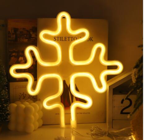 LED Neon Light, Acrylic Back Panel, Room Decoration Night Light TRENDFLOW
