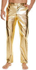 Shiny Disco Pants Wet Party Dance Straight Pants TRENDFLOW