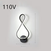 led wall lamp nordic minimalist bedroom bedside lamp TRENDFLOW
