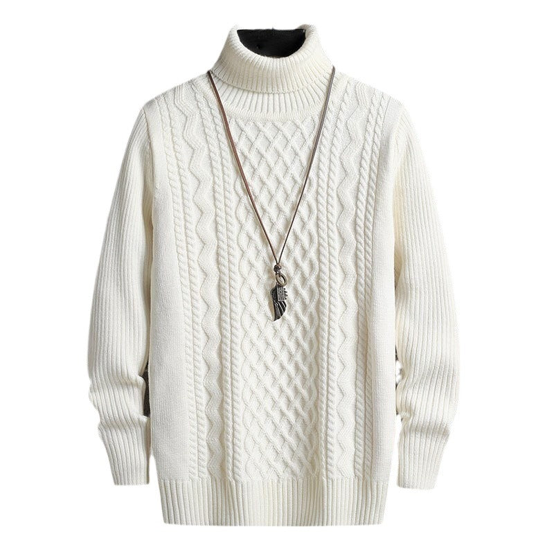 Maglione doppiopetto in twill da uomo