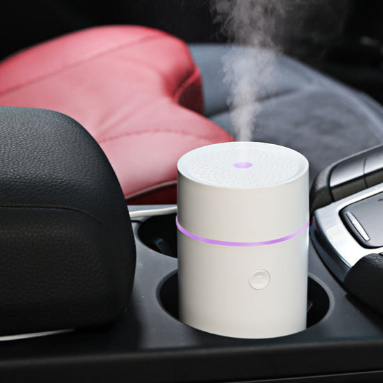 Dropshipping Car Diffuser Aroma Ultrasonic Water Mist Humidifier Lighting Oils Diffuser Car Aroma Diffuer Humidifier TRENDFLOW