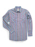 Fashionable Long-sleeve Western-style Striped Shirt For Men TRENDFLOW
