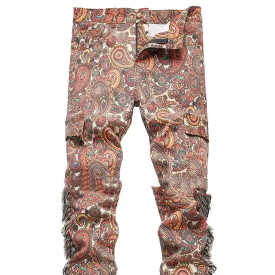 Camouflage European And American Jeans TRENDFLOW