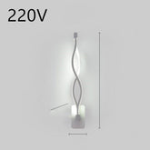 led wall lamp nordic minimalist bedroom bedside lamp TRENDFLOW