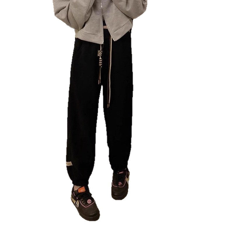 Women's Cozy Fluffy Thickened Leisure Pants For Autumn And Winter