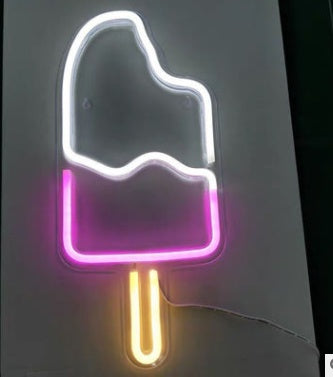 LED Neon Light, Acrylic Back Panel, Room Decoration Night Light TRENDFLOW