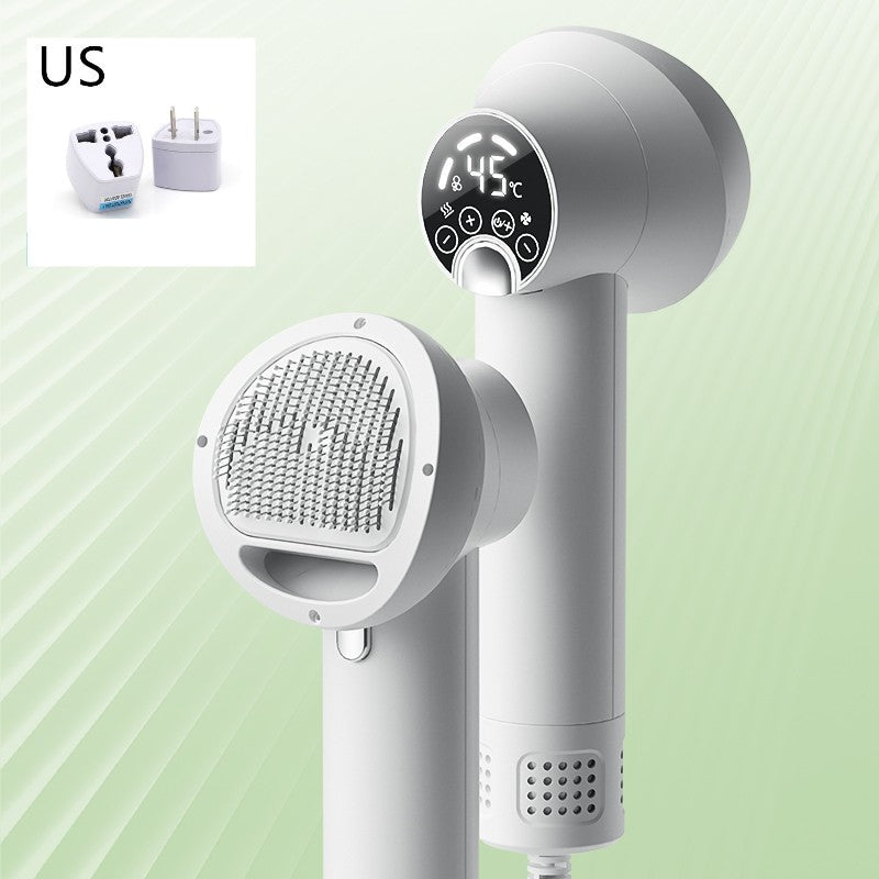 Smart Pet Hair Dryer Dog Golden Retriever Cat Grooming Hairdressing Blow & Comb Silent No Harm Pet Cleaning Supplies Pet Products TRENDFLOW
