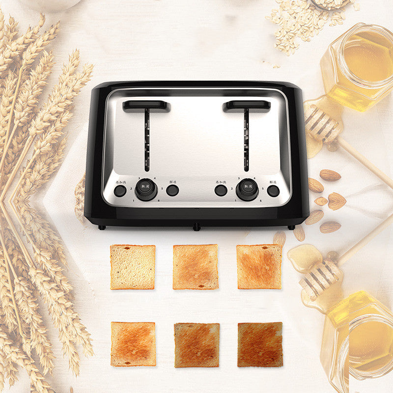 Home Automatic Multifunctional Toaster Four Slot Export TRENDFLOW