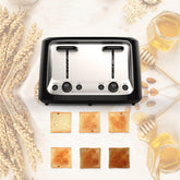 Home Automatic Multifunctional Toaster Four Slot Export TRENDFLOW