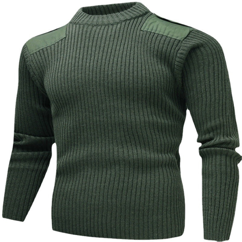 Men's Long Sleeve Thermal Wool Sweater