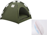 Cat Tent Cooling Mat  Dog House Pet Sofa Camping Dog Bed With Cushion For Dog Kennel Indoor Cat Nest Cat Bed Pets Products TRENDFLOW