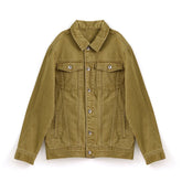 Fashionable Loose-Fit Plus-Size Denim Jacket For Men TRENDFLOW